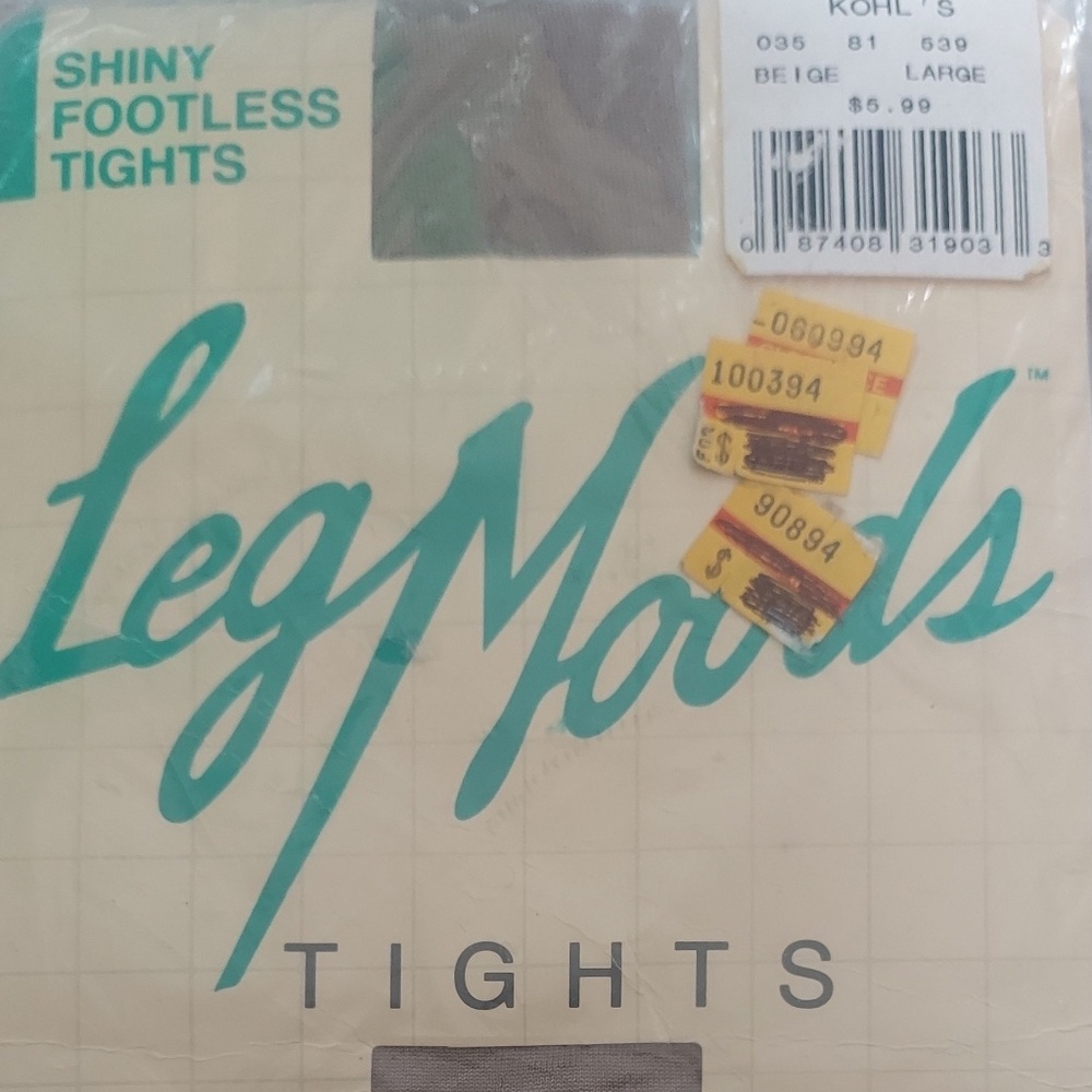 Kohl's Footless Tights Leg Moods